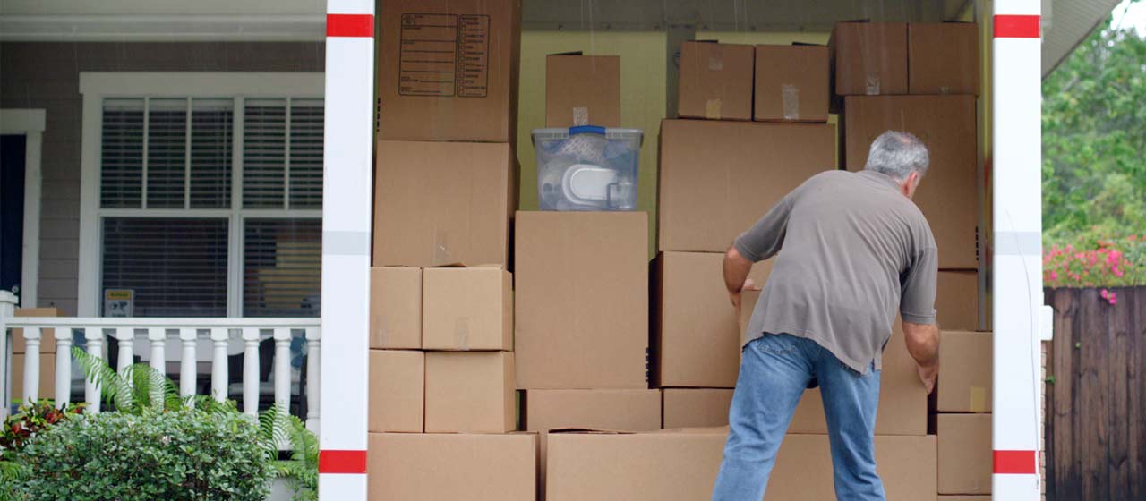 Mobile container storage at your location
