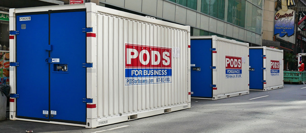 Portable Commercial Storage Containers & Units for Rent