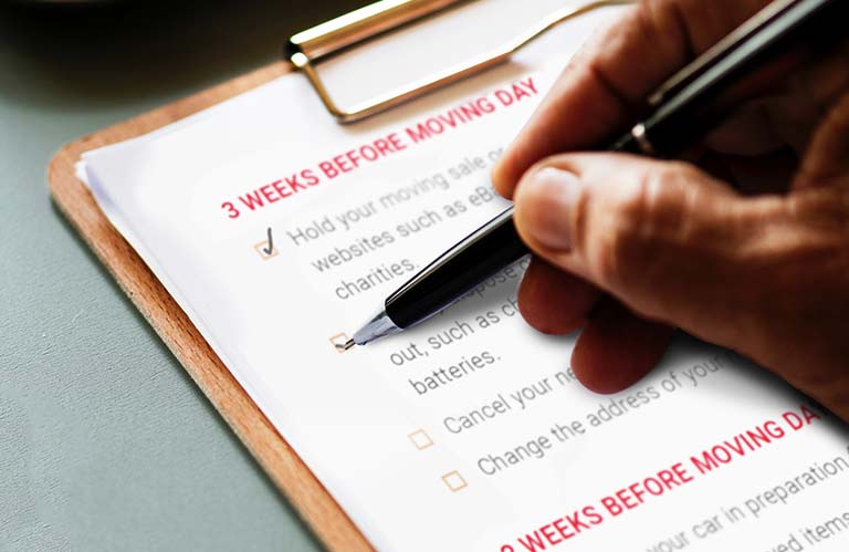 Packing and Loading Checklist