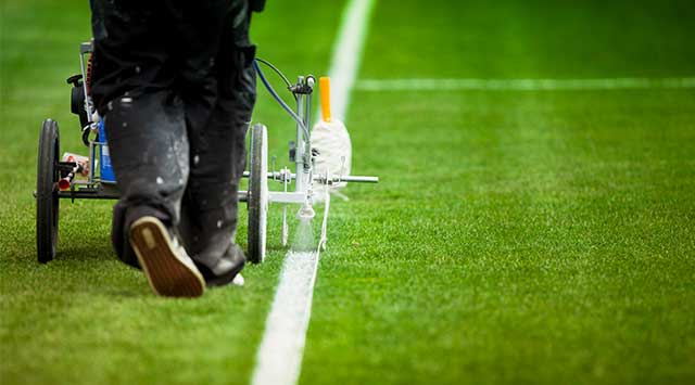 Stadium equipment that is stored in on-site stadium storage