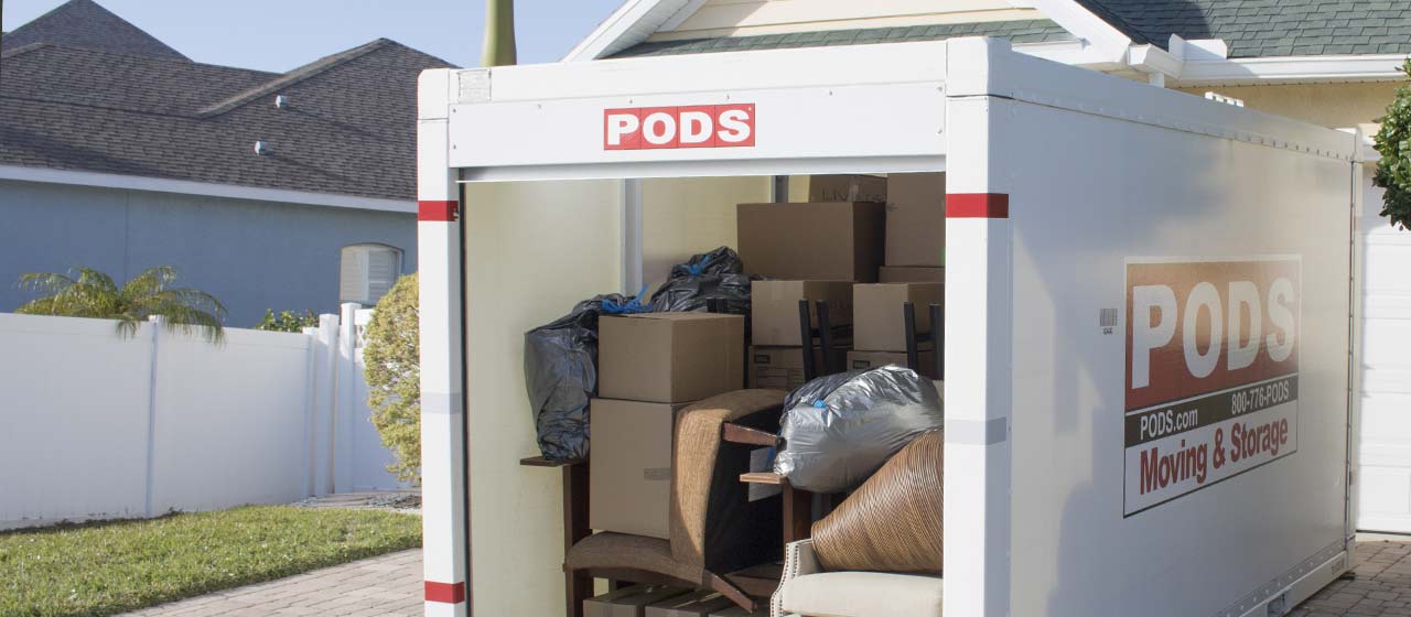 Combien d’objets peuvent être entreposés dans un conteneur PODS?