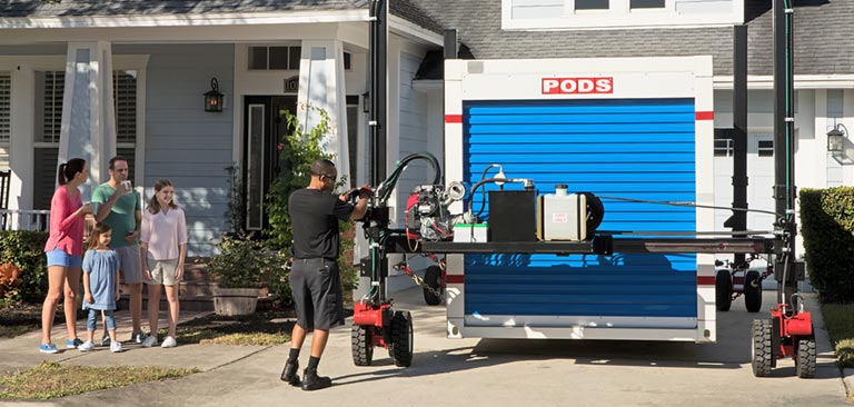 PODS containers during your move